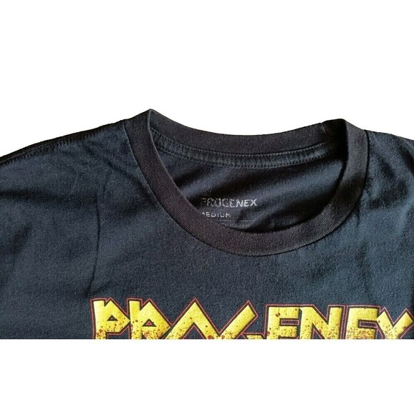 Progenex T-Shirt Men's Size Medium Black Jack-o'-lantern Graphic - Picture 3 of 8